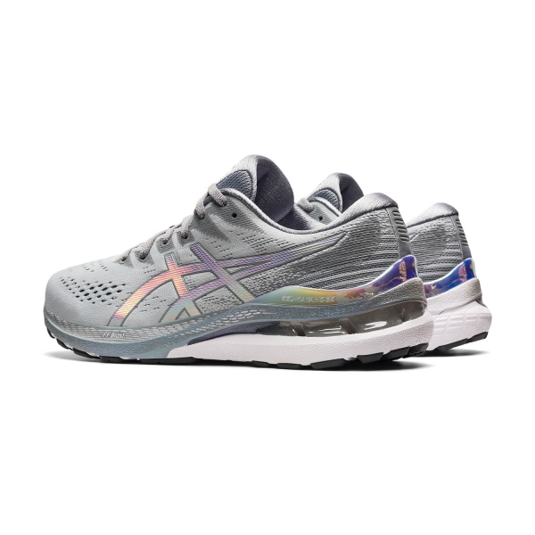 Asics Gel Kayano 28 Platinum - Piedmont Grey/White