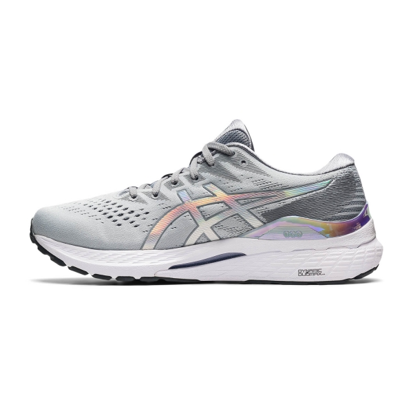 Asics Gel Kayano 28 Platinum - Piedmont Grey/White