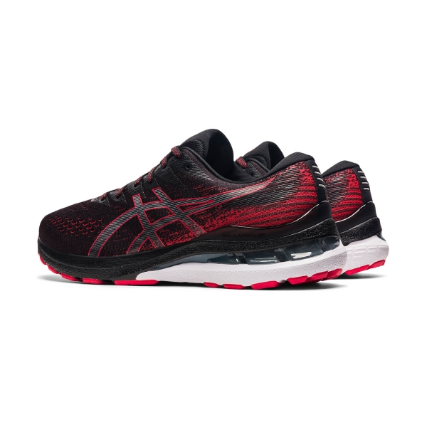 Asics Gel Kayano 28 - Black/Electric Red