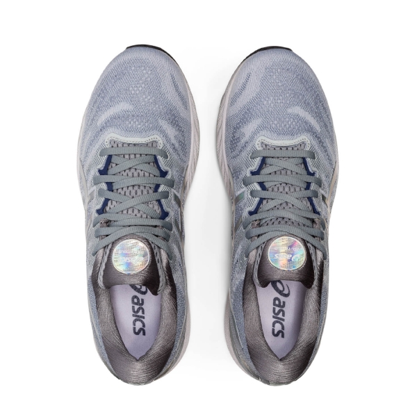 Asics Gel Nimbus 23 Platinum - Piedmont Grey/White