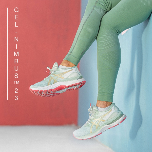 Asics Gel Nimbus 23 - Lichen Rock/Champagne