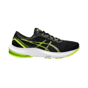 Men's Neutral Running Shoes Asics Gel Pulse 13  Black/Hazard Green 1011B175004