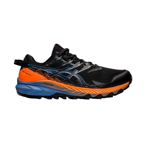 Men's Trail Running Shoes Asics Gel Trabuco 10 GTX  Black/Blue Harmony 1011B328002