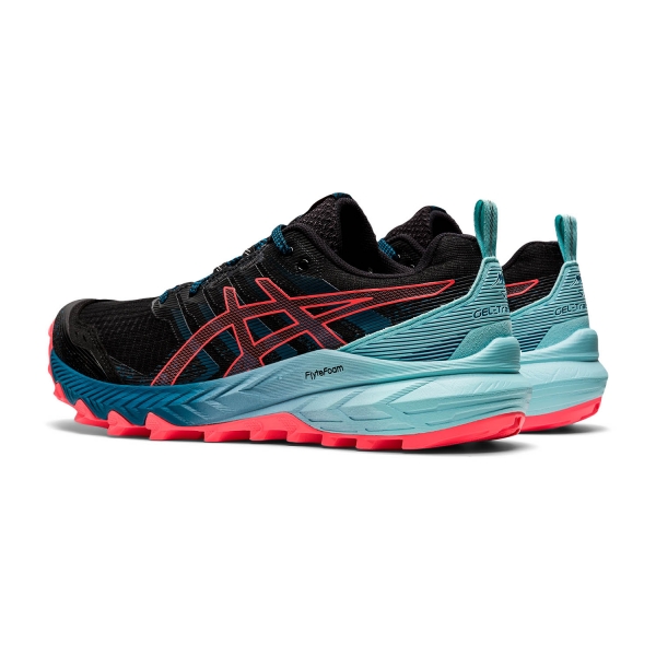 Asics Gel Trabuco 9 - Black/Blazing Coral