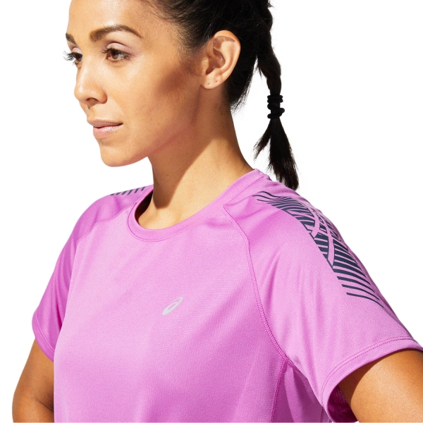 Asics Icon T-Shirt - Digital Grape/French Blue