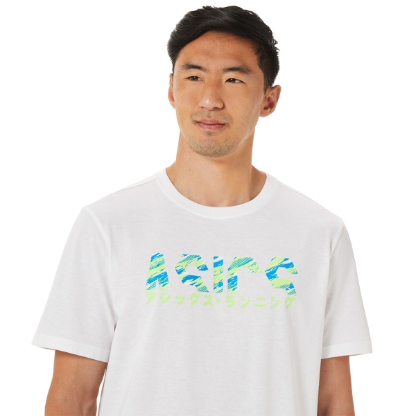 Asics Color Injection Maglietta - Brilliant White