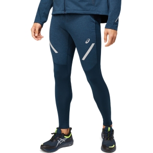 Men's Running Tights and Pants Asics Lite Show Winter Tights  French Blue 2011C106401