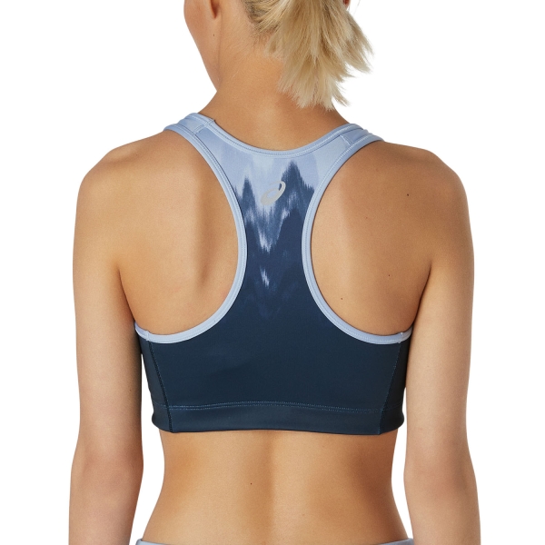 Asics Logo Kasane Sports Bra - Mist/French Blue