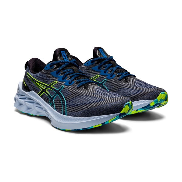 Asics Novablast 2 L.E. - Black/Hazard Green