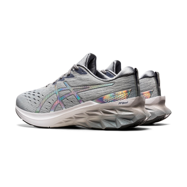 Asics Novablast 2 Platinum - Piedmont Grey/White