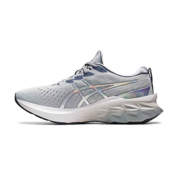 Asics Novablast 2 Platinum - Piedmont Grey/White