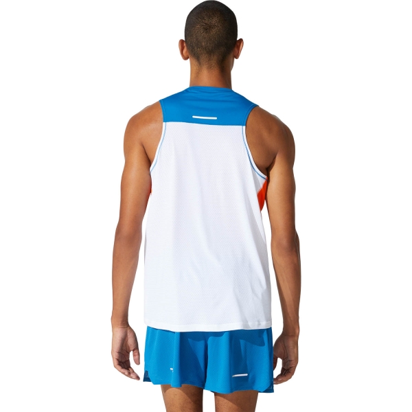 Asics Race Top - Brilliant White/Reborn Blue