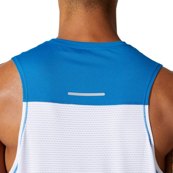 Asics Race Top - Brilliant White/Reborn Blue