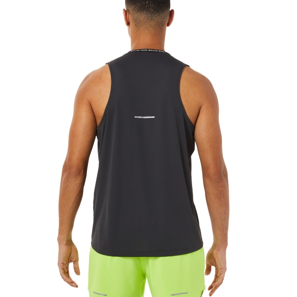 Asics Race Knit Tank - Performance Black/Graphite Grey