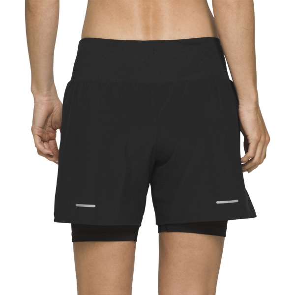 Asics Road 2 in 1 5in Shorts - Performance Black