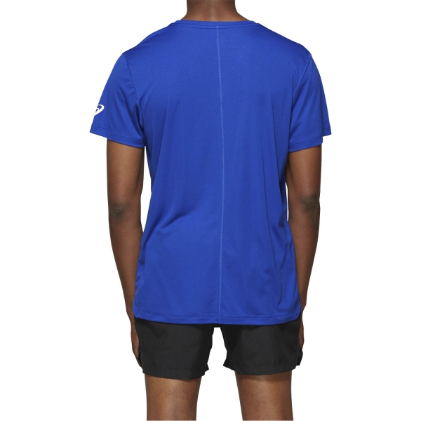 Asics Silver Logo Camiseta - Blue/Brilliant White