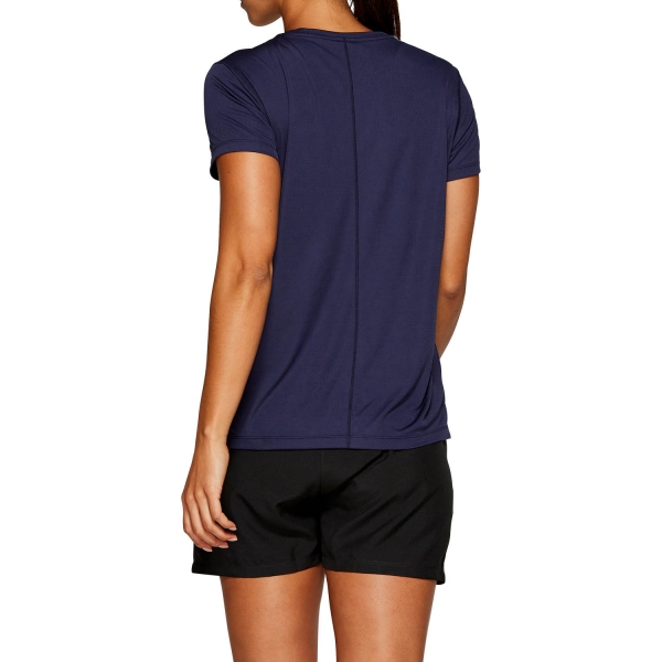 Asics Silver T-Shirt - Peacoat