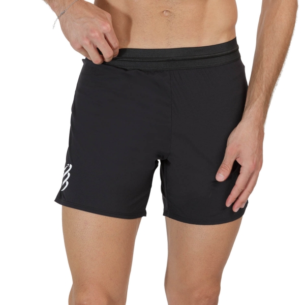 Pantalone cortos Running Hombre Compressport Performance 6in Shorts  Black AM00018B990