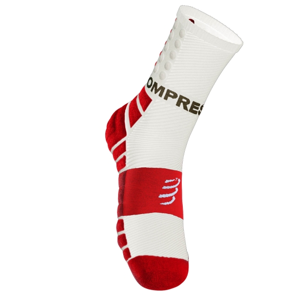 Compressport Shock Absorb Calze - White