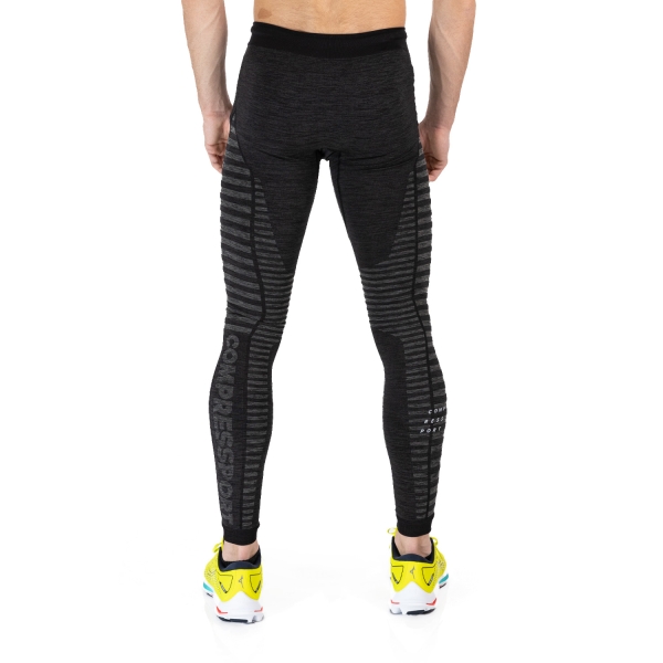 Compressport Winter Tights - Black
