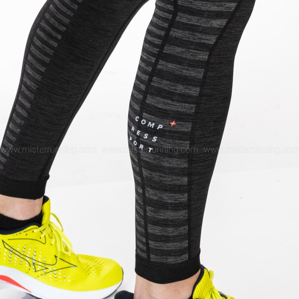 Compressport Winter Tights - Black