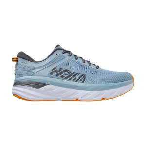 Men's Neutral Running Shoes Hoka One One Bondi 7  Blue Fog/Castlerock 1110518BFCS