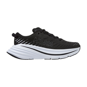 Women's Performance Running Shoes Hoka One One Bondi X  Black/White 1113513BWHT