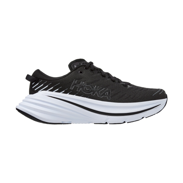 Men's Performance Running Shoes Hoka Bondi X  Black/White 1113512BWHT