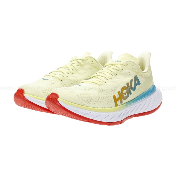 Hoka Carbon X 2 - Luminary Green/Hot Coral