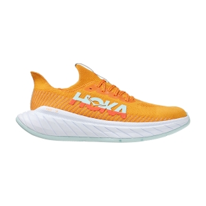 Men's Performance Running Shoes Hoka One One Carbon X 3  Radiant Yellow/Camelia 1123192RYCM