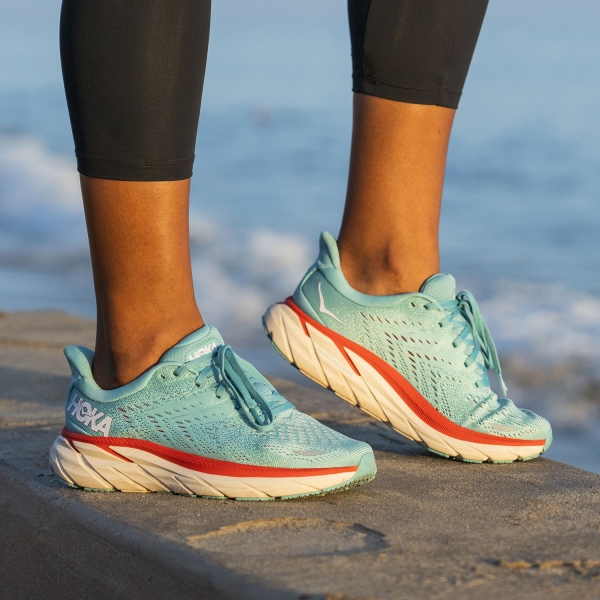 Hoka Clifton 8 - Acquarelle/Eggshell Blue
