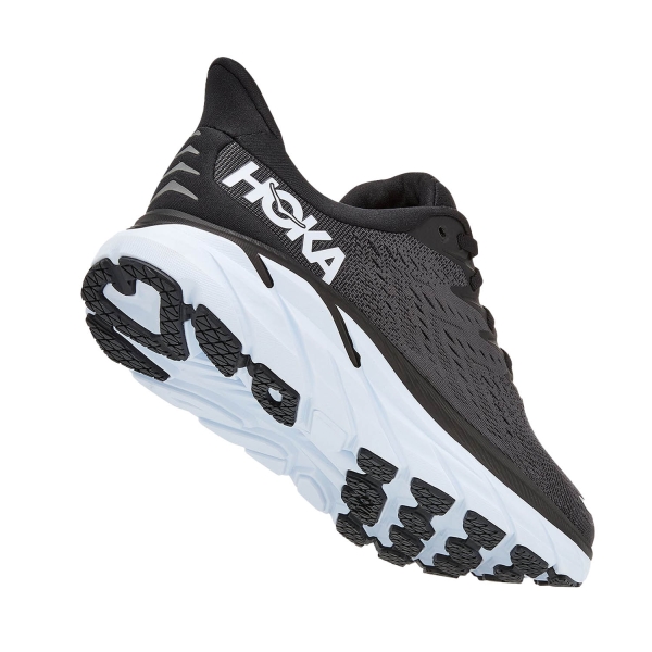 Hoka Clifton 8 Wide - Black/White