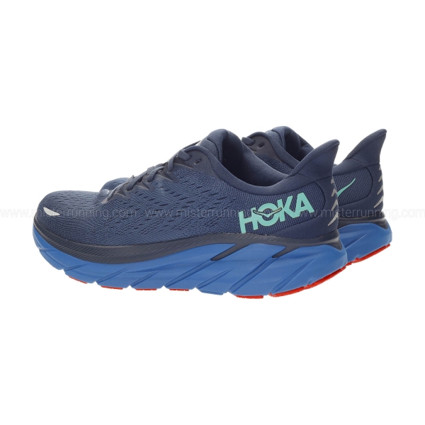 Hoka Clifton 8 - Outer Space/Vallarta Blue