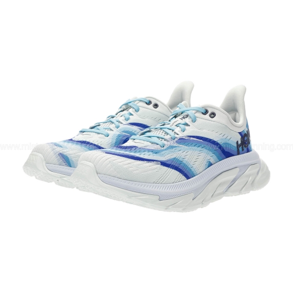 Hoka Clifton Edge Geometric - Dazzing Blue/Blue Flower