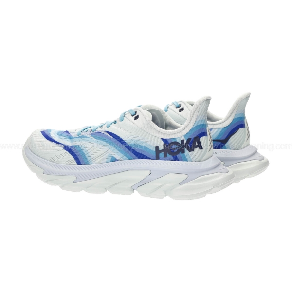 Hoka Clifton Edge Geometric - Dazzing Blue/Blue Flower