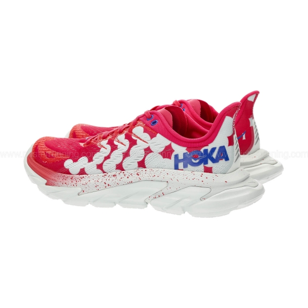Hoka Clifton Edge Geometric - Paradise Pink/Blue Flower