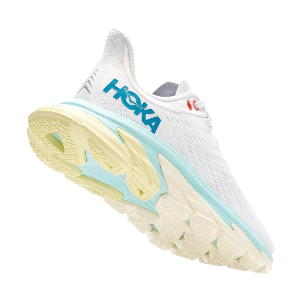 Hoka Clifton Edge - Blanc De Blanc/Blue Tint
