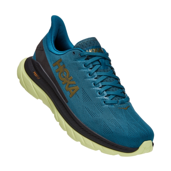 Hoka Mach 4 - Blue Coral/Black