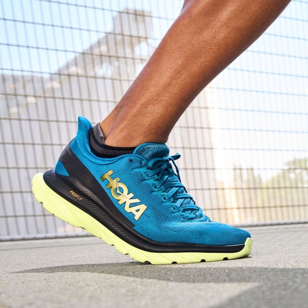 Hoka Mach 4 - Blue Coral/Black