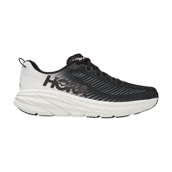 Men's Neutral Running Shoes Hoka Rincon 3  Black/White 1119395BWHT