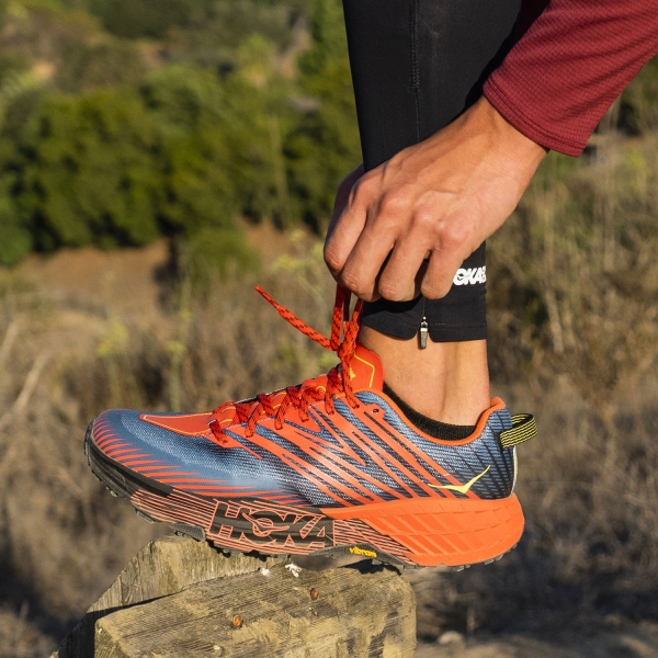 Hoka Speedgoat 4 - Fiesta/Provincial Blue