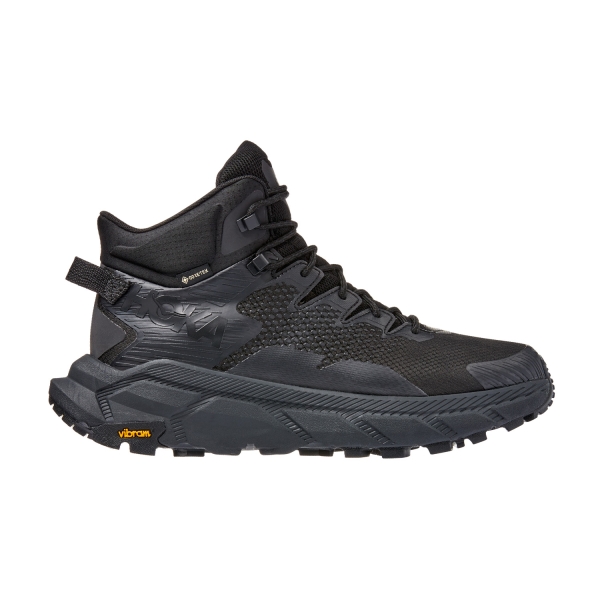 Zapatillas Outdoor Hombre Hoka Trail Code GTX  Black/Raven 1123165BRVN