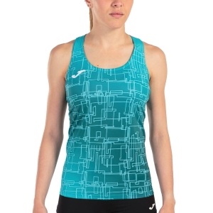 Top Running Mujer Joma Elite VIII Top  Turquoise 901258.725