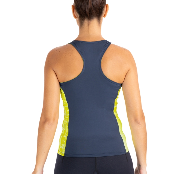 Joma Elite VIII Tank - Yellow/Navy