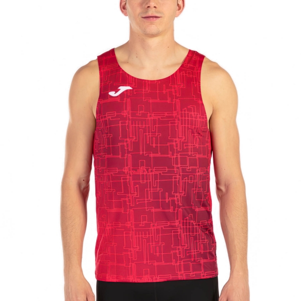 Top Running Hombre Joma Joma Elite VIII Top  Red  Red 