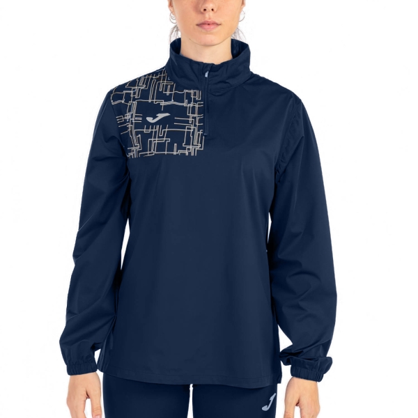 Chaqueta Running Mujer Joma Joma Elite VIII Logo Chaqueta  Dark Navy  Dark Navy 