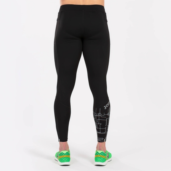 Joma Elite VIII Logo Tights - Black