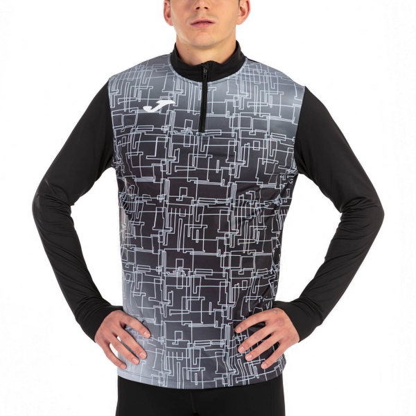 CamisaRunning Hombre Joma Elite VIII Camisa  Black 101930.100