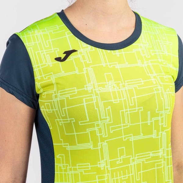 Joma Elite VIII Camiseta - Royal/Fluor Yellow