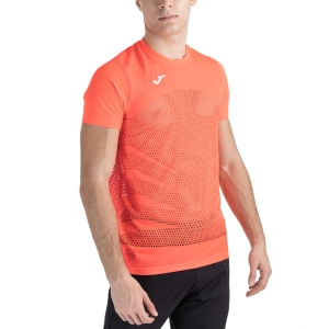 Men's Running T-Shirt Joma Marathon TShirt  Fluor Orange 102307.050